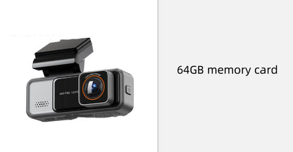 HD WIFI Mobile Phone Interconnection GPS Track Front And Rear Dual Lens Driving Recorder