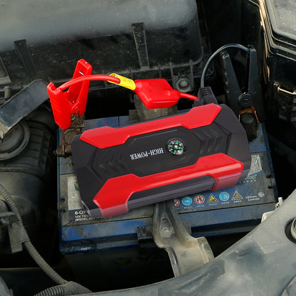 Car Jump Starter Booster 800A Peak 28000mAh 12V Battery Charger Up To 6.0L Gas Or 3.0L
