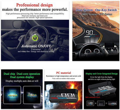 Vehicle-mounted HUD head-up display