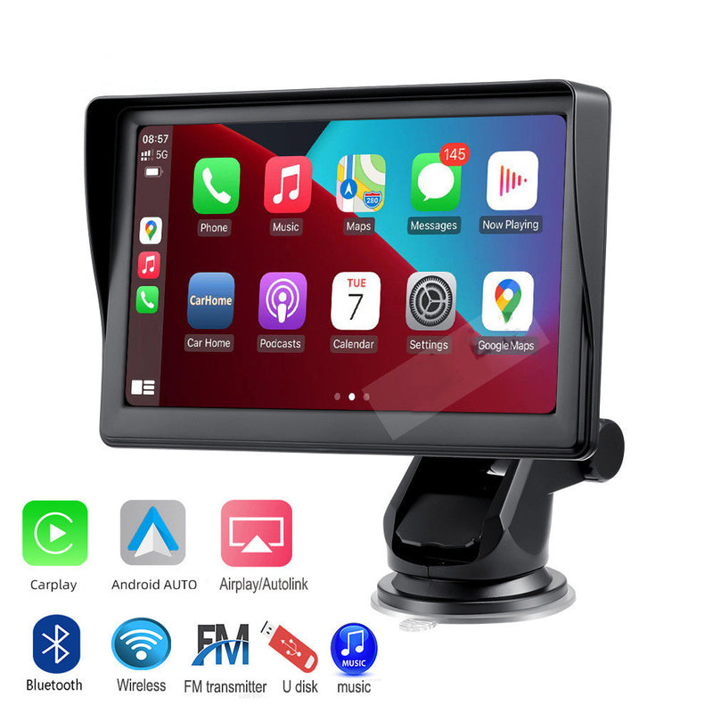 7 IPS Car Smart Screen Wireless Carplay Auto Mobile Phone Projection